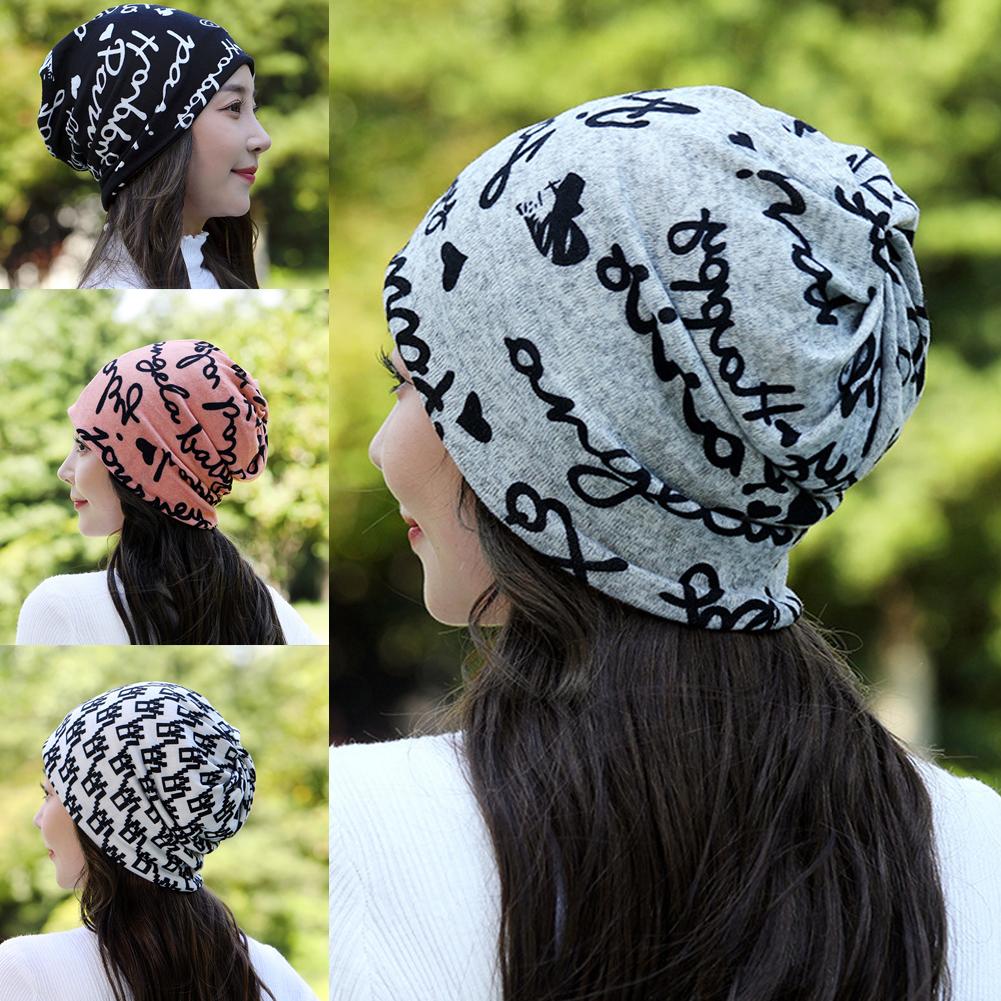 Infinity Scarf Knit - Topi Beanie Wanita Bahan Katun, Syal