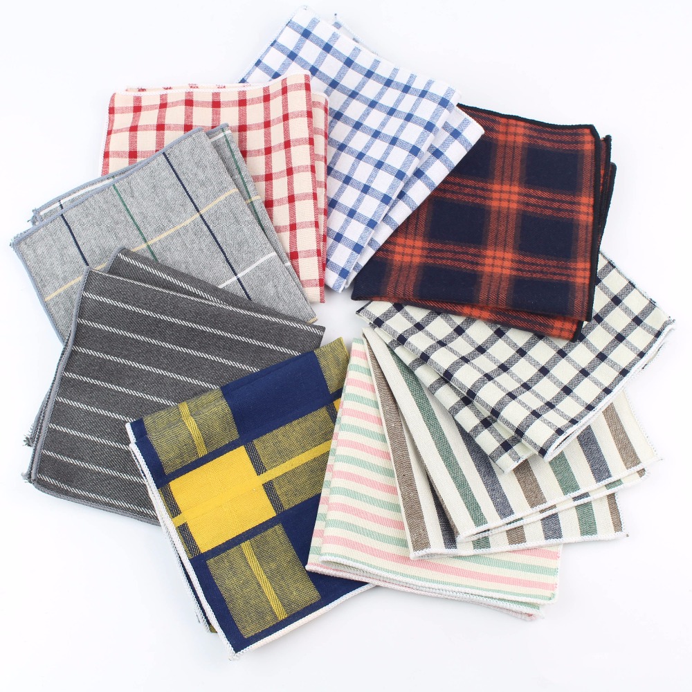 Handkerchief Cotton Men - Wanita Sapu Tangan Katun Anyaman Pencetakan