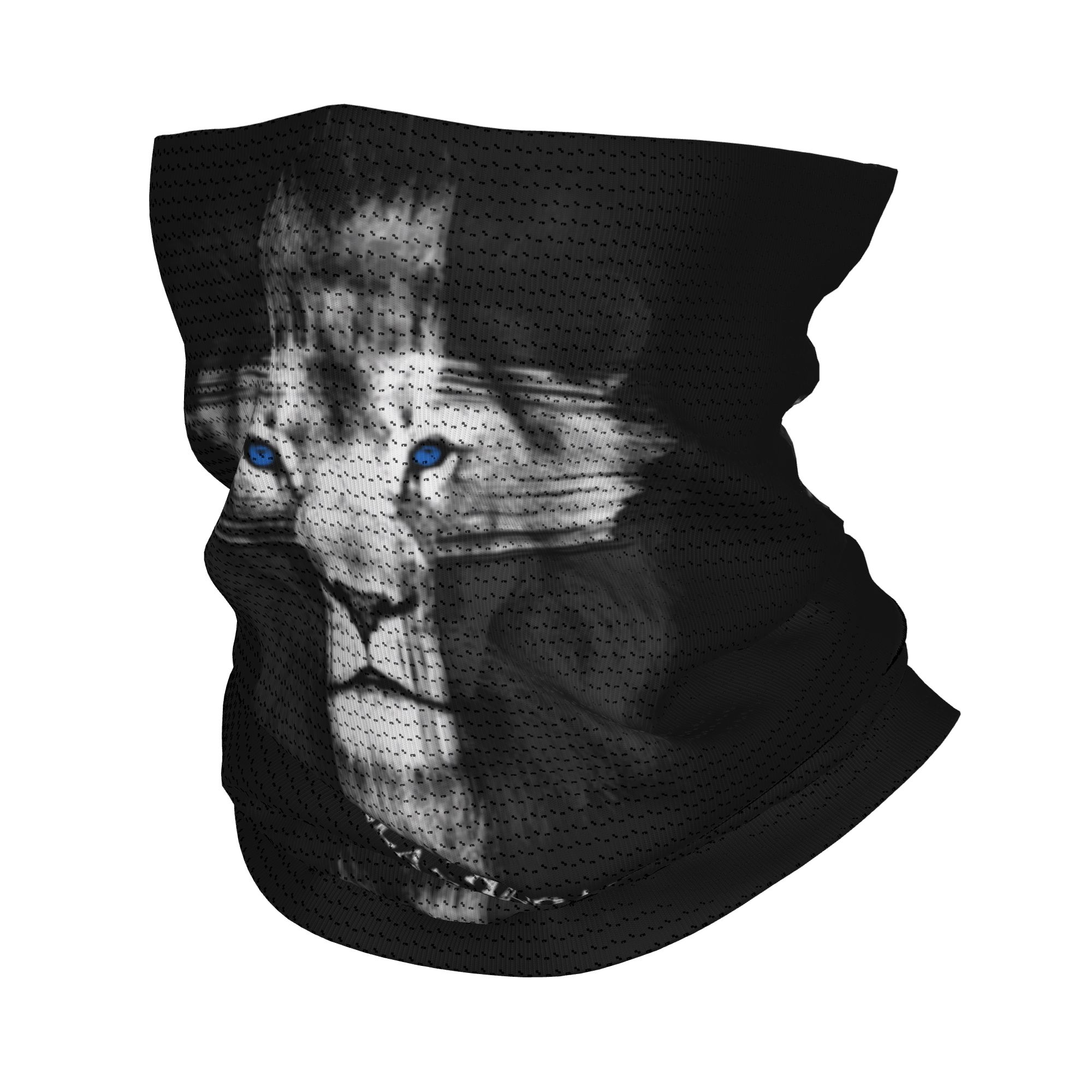 Neck Warmer Tube - Penutup Kepala Musim Dingin Motif Singa