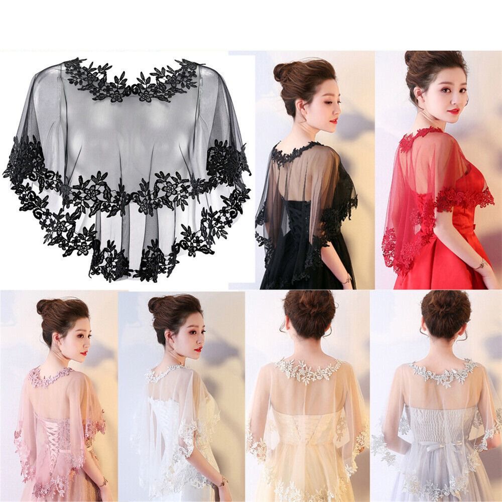 Stole Wedding Shawl - Gaun pengantin wanita, Selendang syal Warps