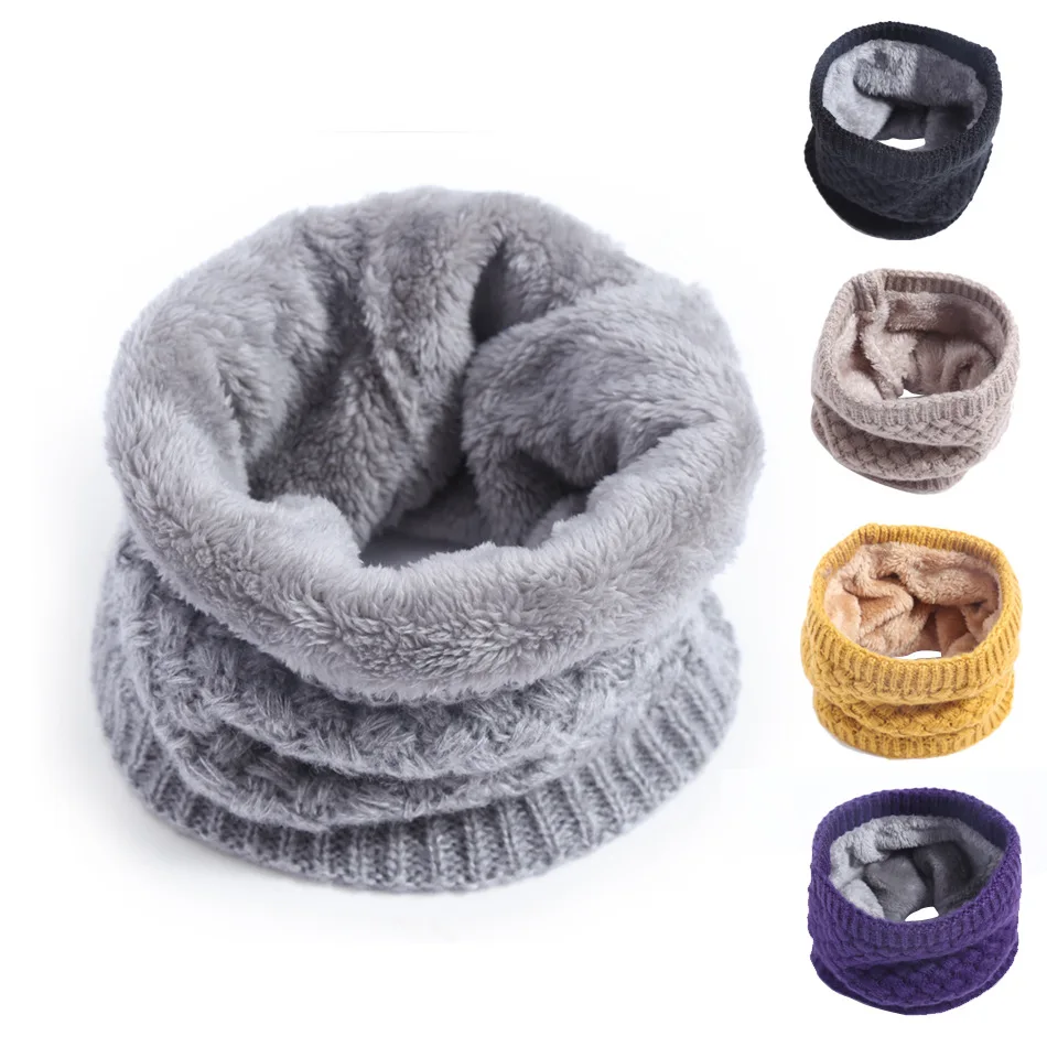 Infinity Scarf Knit - Syal Tak Terbatas Rajutan Musim Dingin