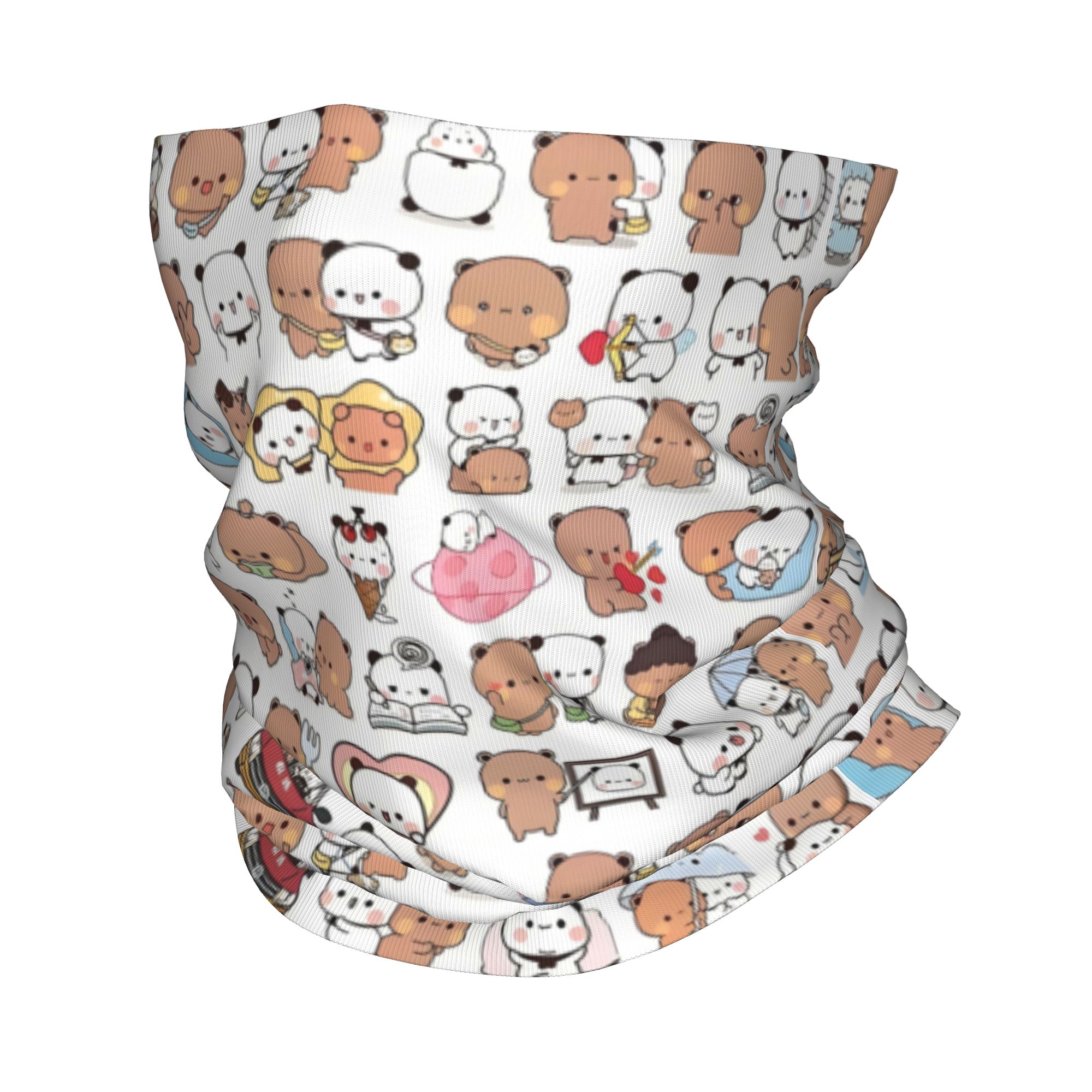 Neck Warmer Tube - Bandana Penutup Leher Motif Beruang Kartun