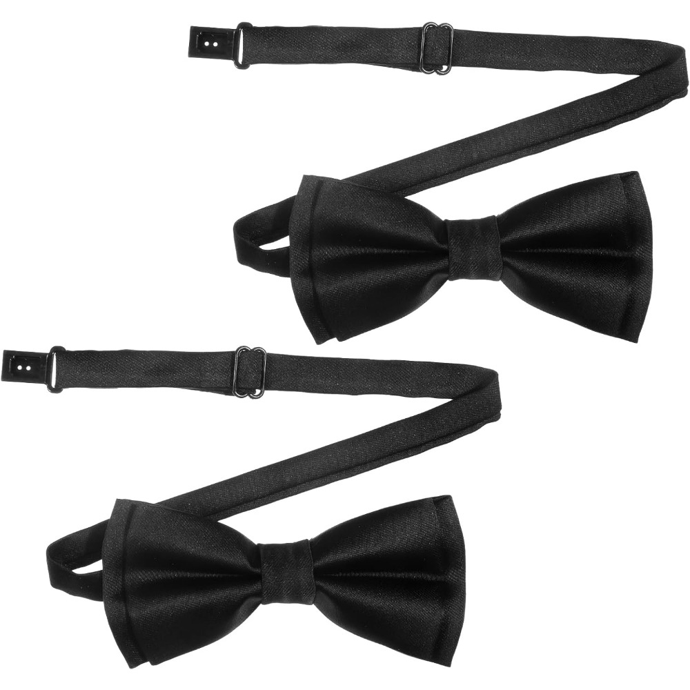 Bow Tie Pre Tied - Dasi Kupu-kupu Pria, 2-Pak Dasi Kupu-kupu