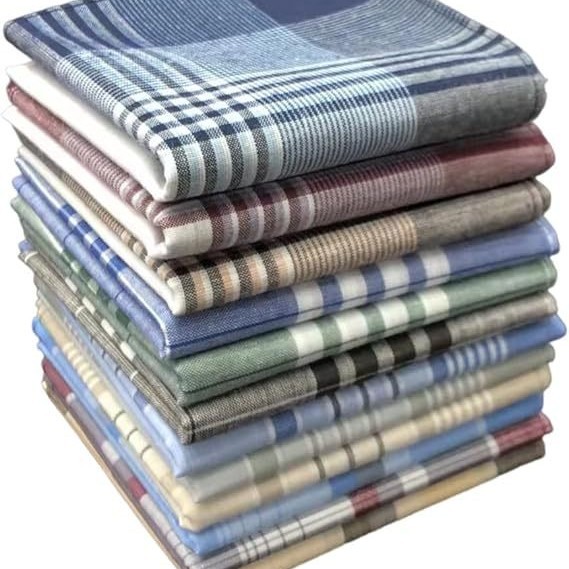Handkerchief Cotton Men - Saputangan Pria 100% Katun dengan Motif
