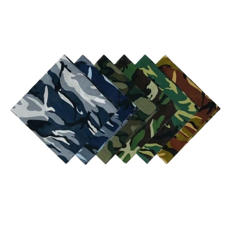 Bandana Cotton - Bandana kamuflase luar ruangan, Bandana jalanan