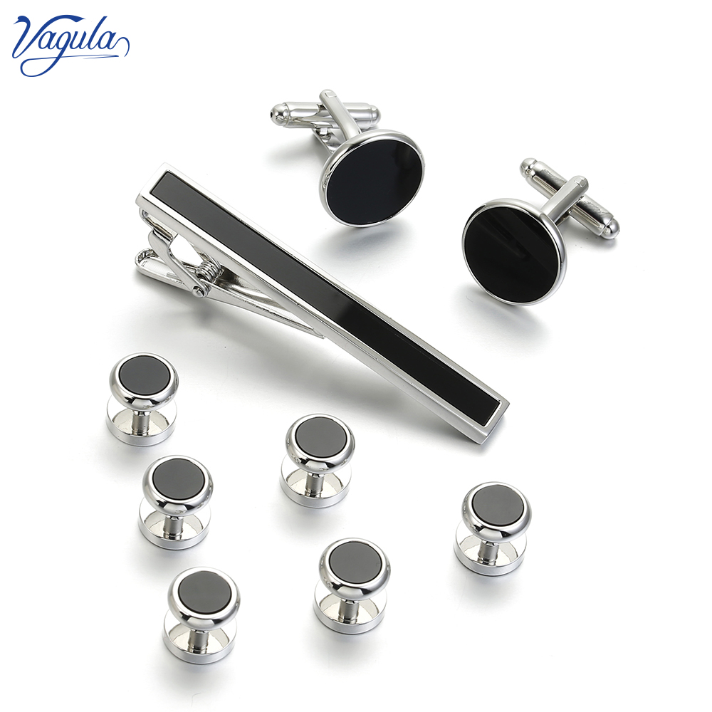 Tie Bar Set Gift - VAGULA 9 PCS Tie bar Manset