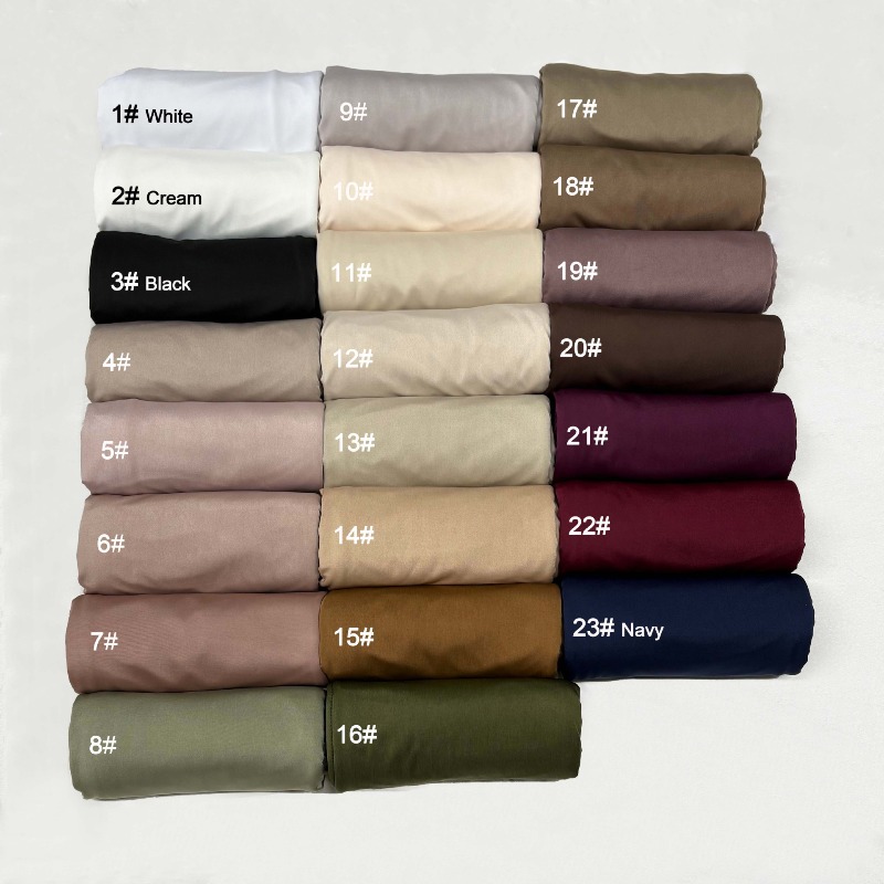 Head Wrap Turban - Jilbab Cair Premium E2, Kerudung Malaysia,