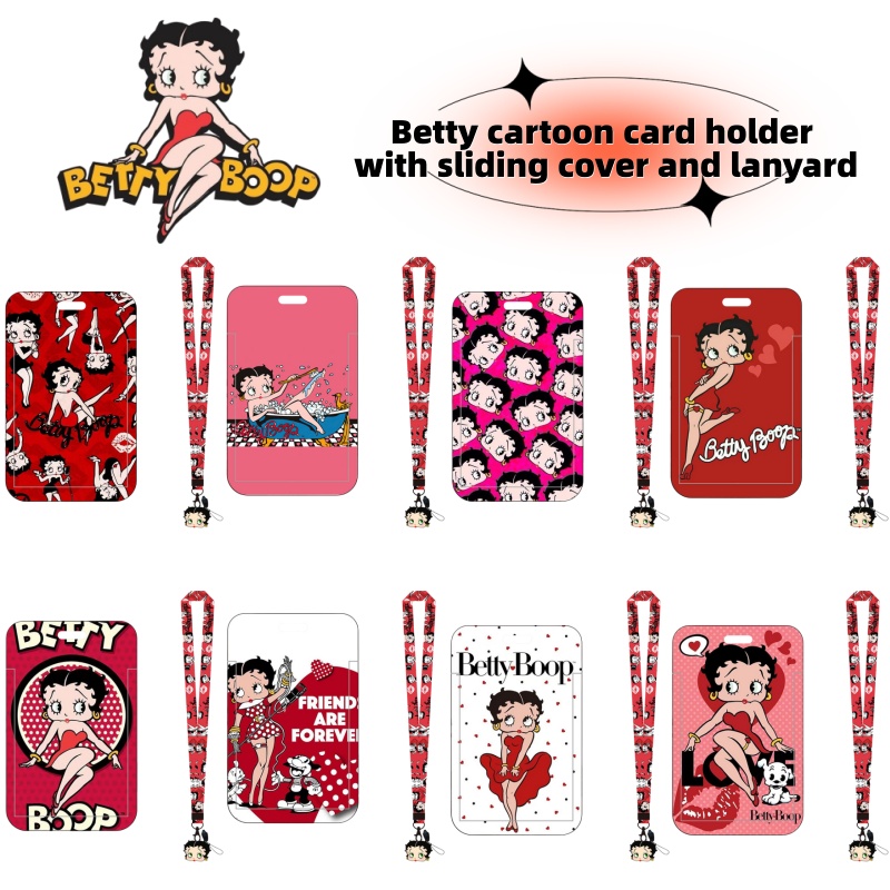 Lanyard Badge Holder - Tempat kartu bus anime seri Betty
