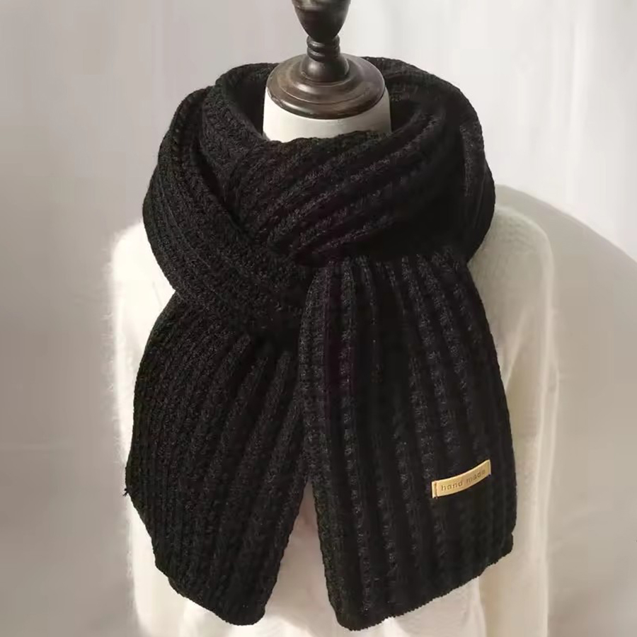 Selendang Rajut Tebal Kasmir H - Muffler Men Wool ulasan dan harga
