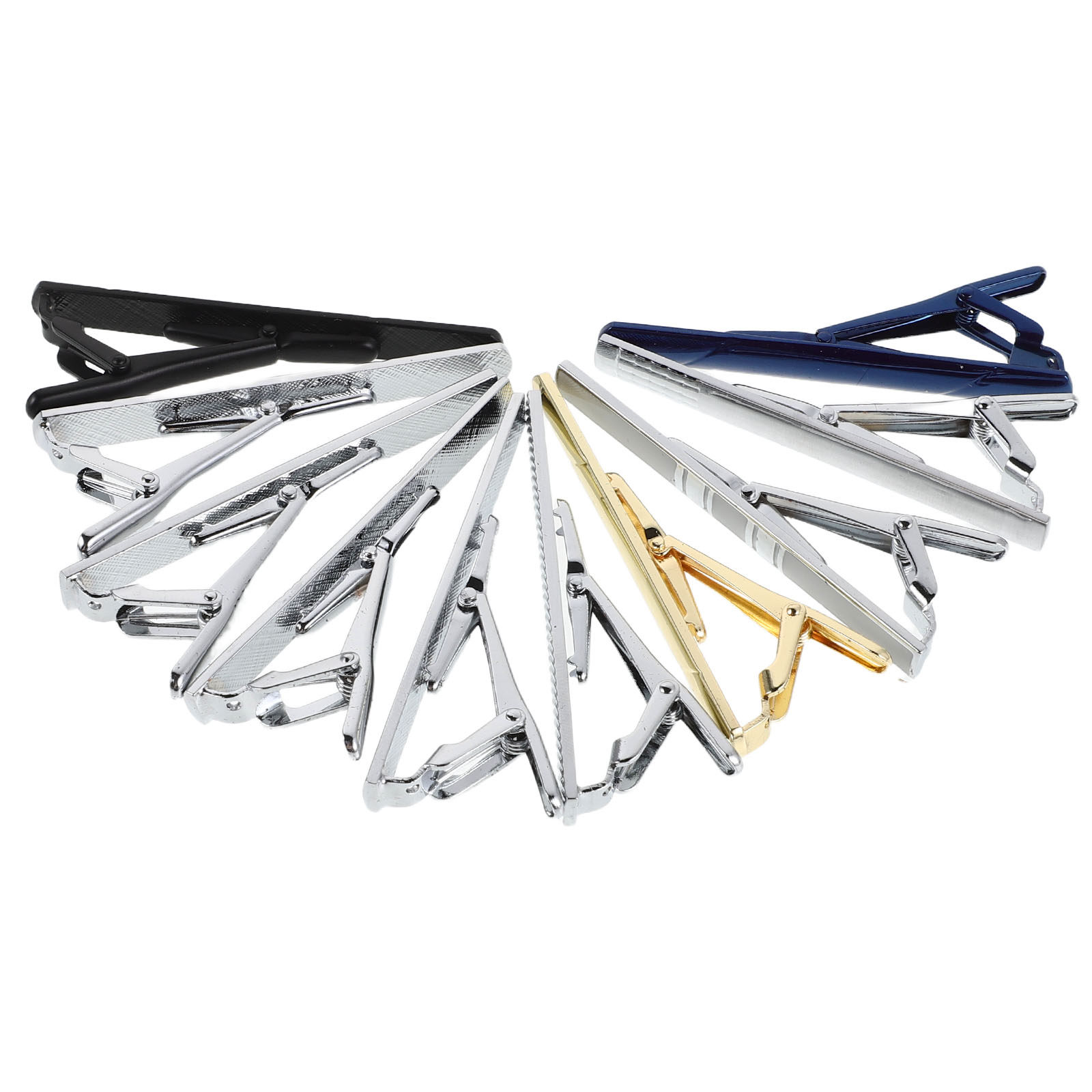 10Pcs Set Penjepit Dasi Elegan - Tie Bar Set Gift ulasan dan harga