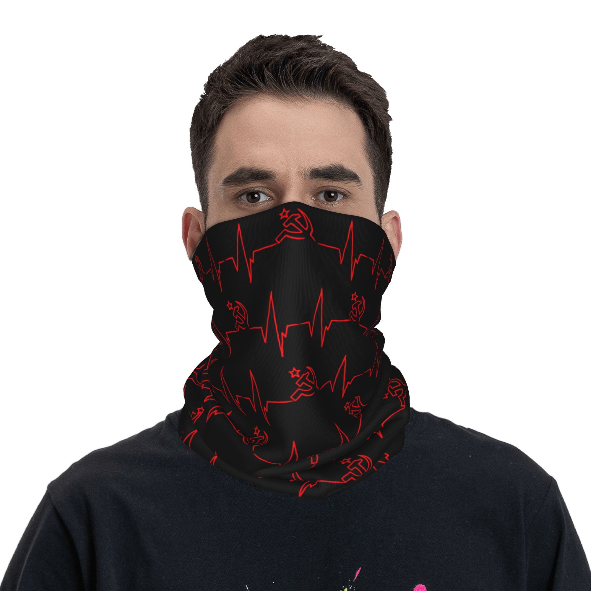 Bandana Leher Anti Angin Motif - Neck Warmer Tube ulasan dan harga