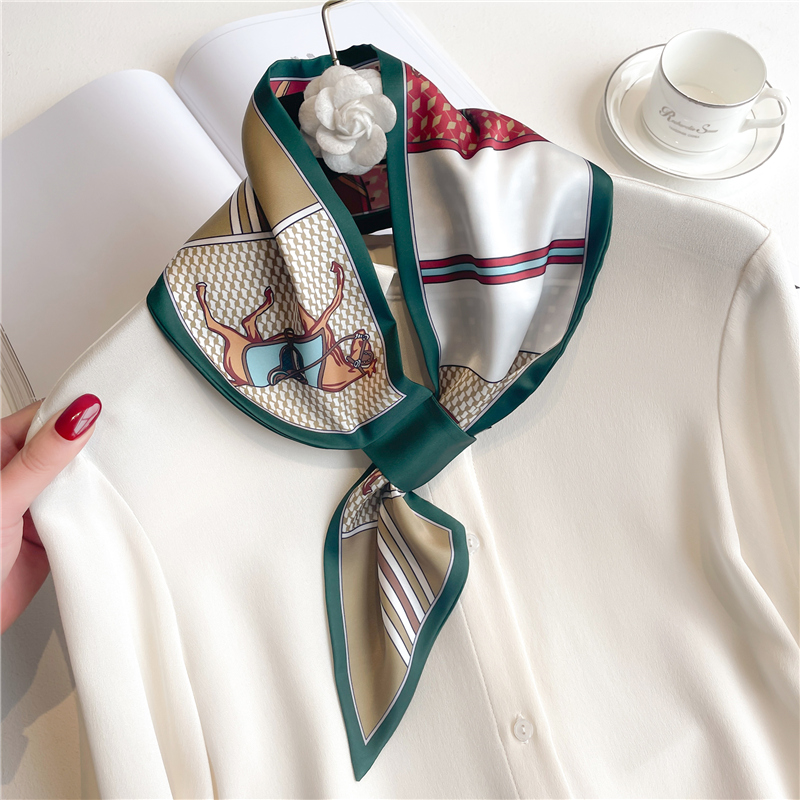 Syal sutra telinga wanita musi - Silk Tie Striped ulasan dan harga
