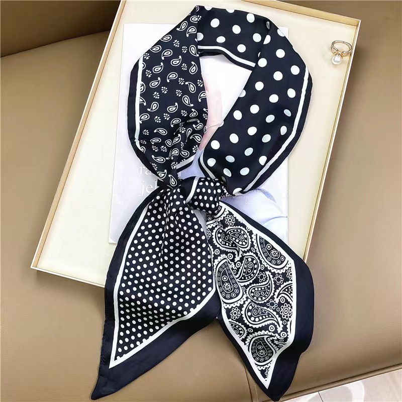 Syal Sutra Motif Zebra Mewah u - Silk Tie Striped ulasan dan harga