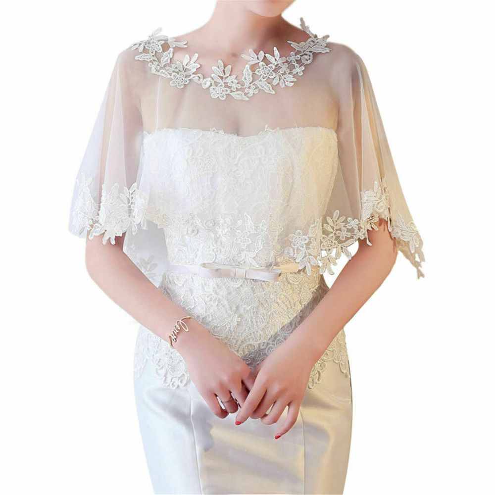 Gaun pengantin wanita, syal re - Stole Wedding Shawl ulasan dan harga