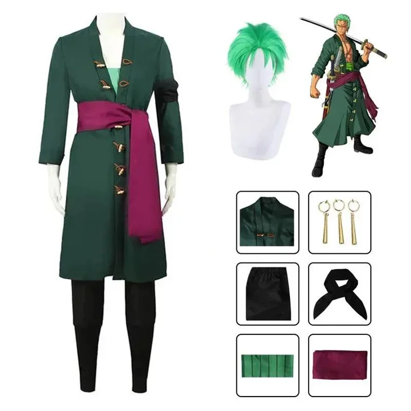 Kostum Cosplay Anime Roronoa S - Ascot Neck Scarf ulasan dan harga
