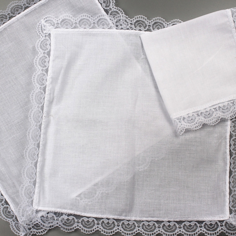 D0UB Sapu Tangan Putih Ringan  - Handkerchief Cotton Men ulasan dan harga
