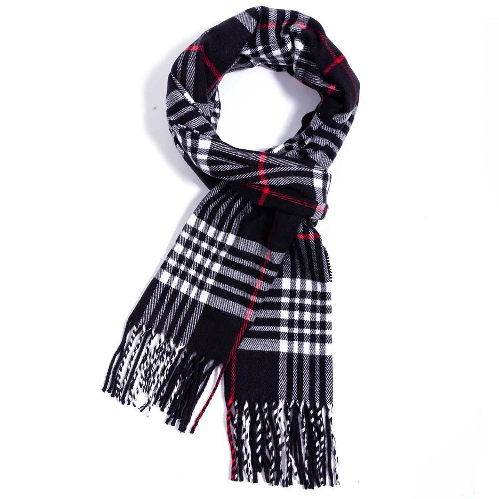 Syal Musim Dingin Gaya Inggris - Muffler Men Wool ulasan dan harga