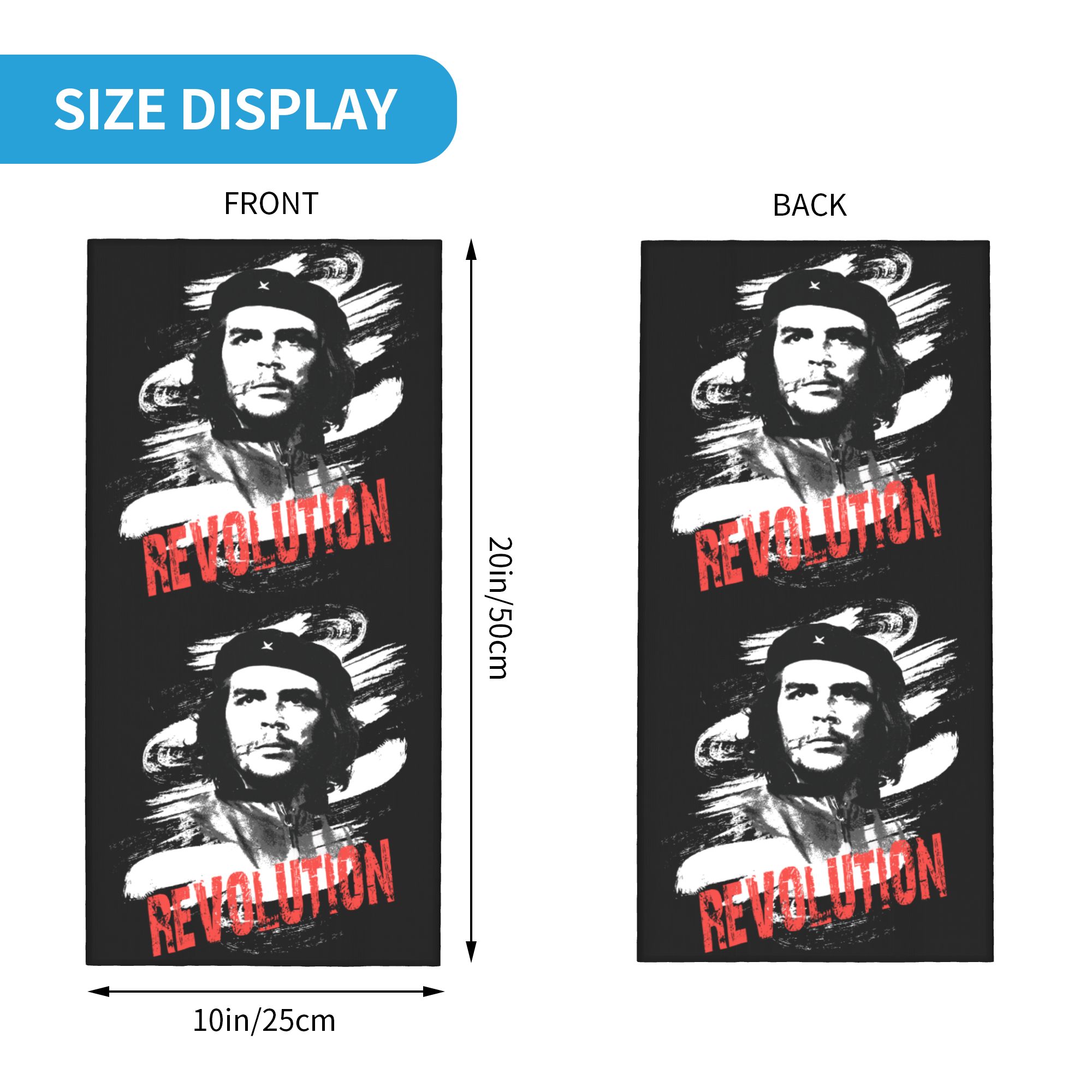 Bandana Che Guevara Revolusi,  - Neck Warmer Tube ulasan dan harga