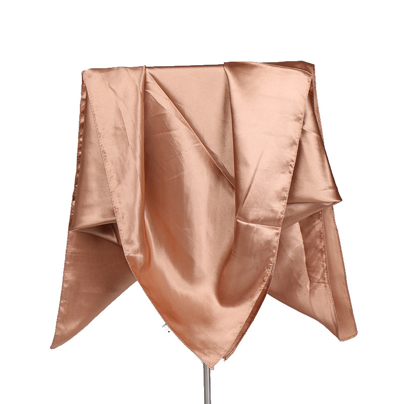 Fashion Wanita 90*90Cm Syal Su - Scarf Silk Square ulasan dan harga