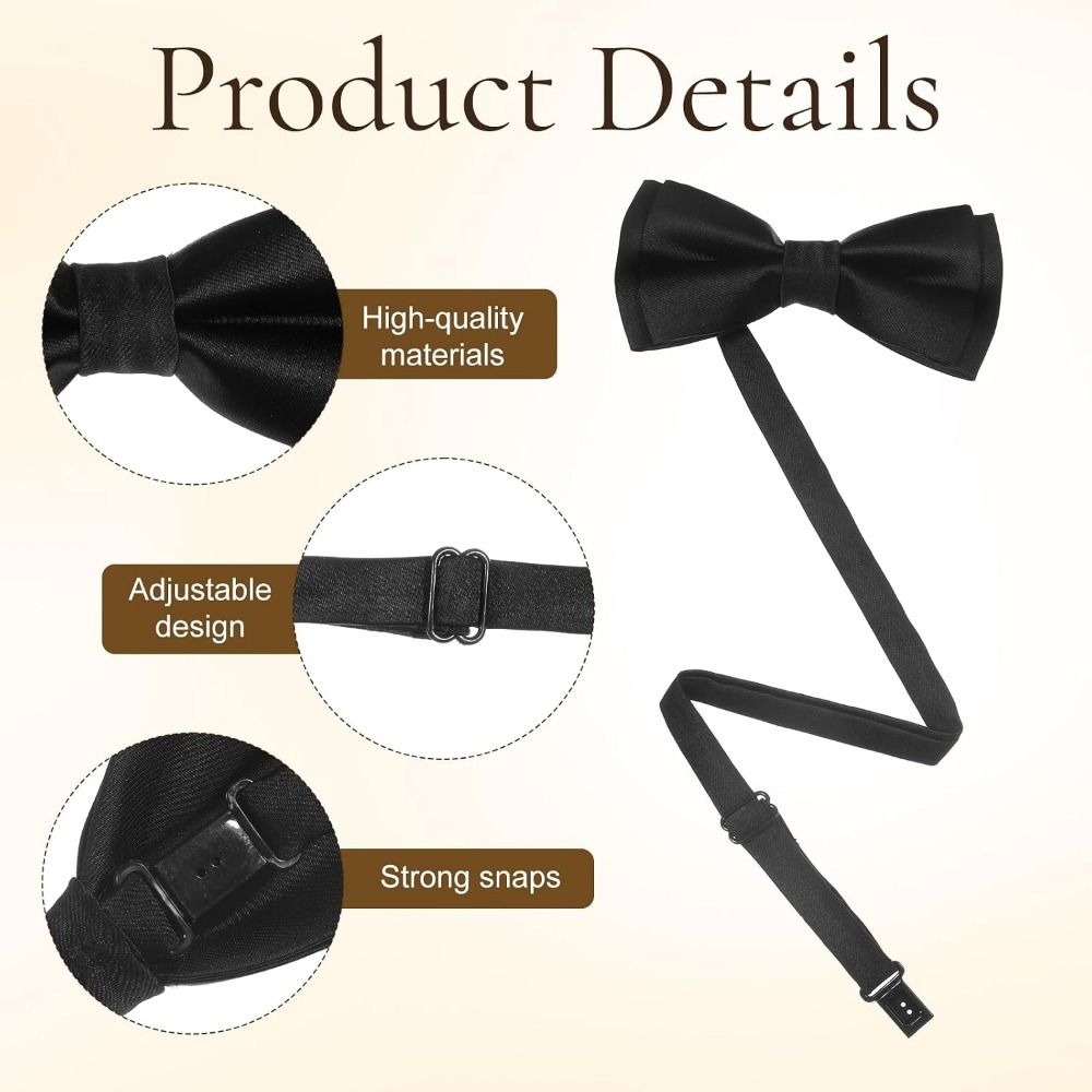 Dasi Kupu-kupu Pria, 2-Pak Das - Bow Tie Pre Tied ulasan dan harga