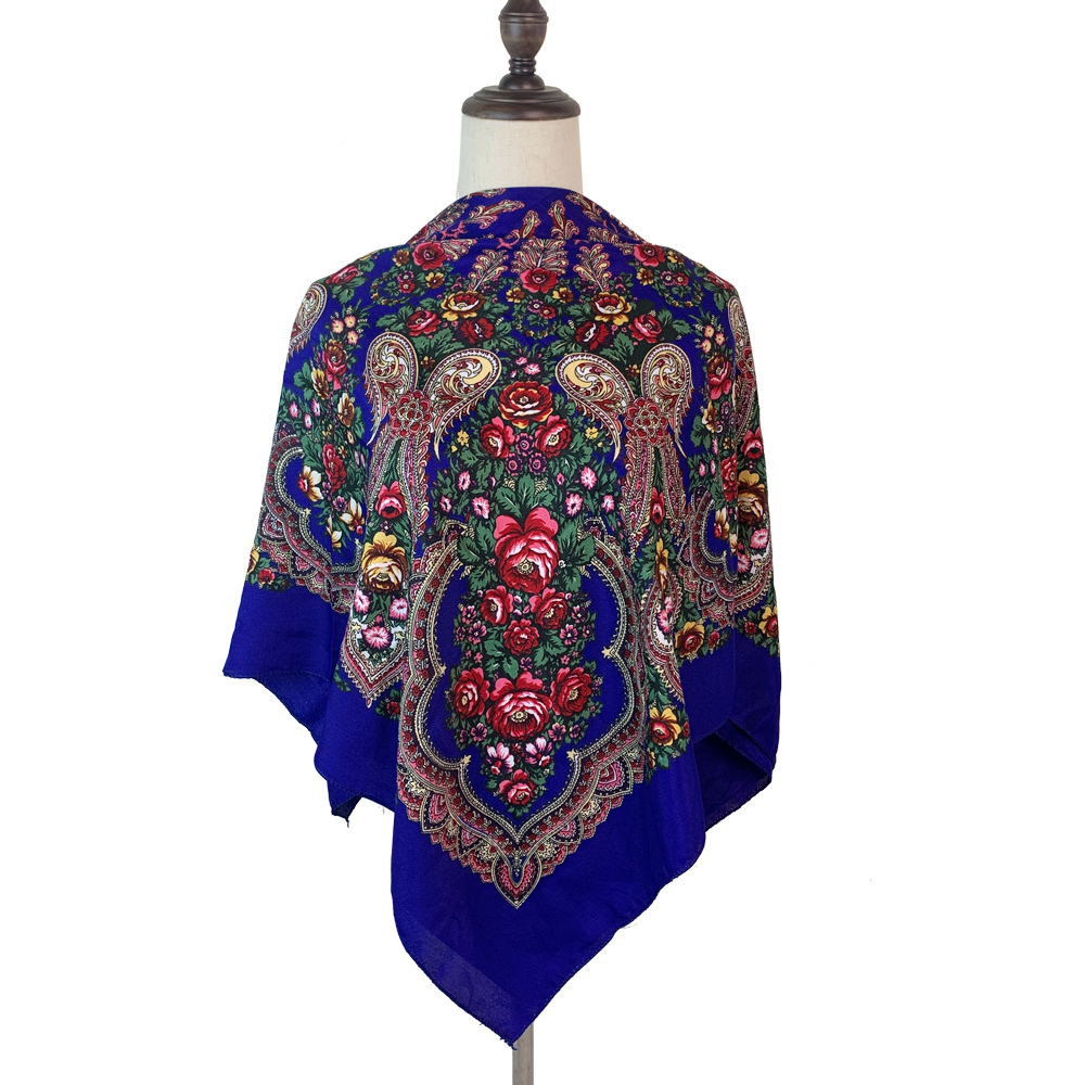 100*100cm syal persegi Rusia s - Bandana Cotton ulasan dan harga