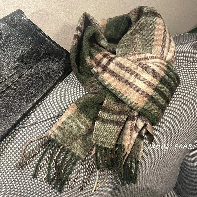 Syal Wol 100% Berkualitas Ting - Muffler Men Wool ulasan dan harga