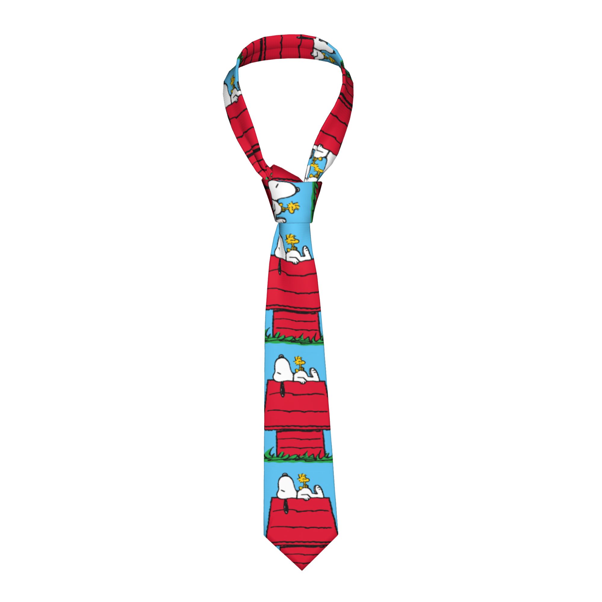 Dasi Snoopy Woodstock Doghouse - Skinny Tie Men ulasan dan harga
