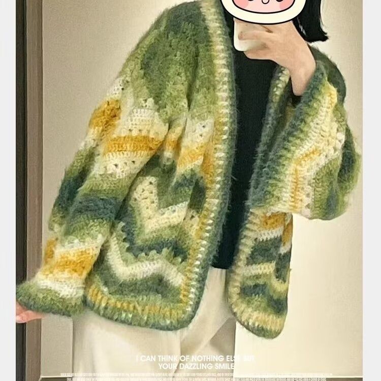 Benang Wol Mohair Gradasi, Pew - Woven Scarf Blanket ulasan dan harga