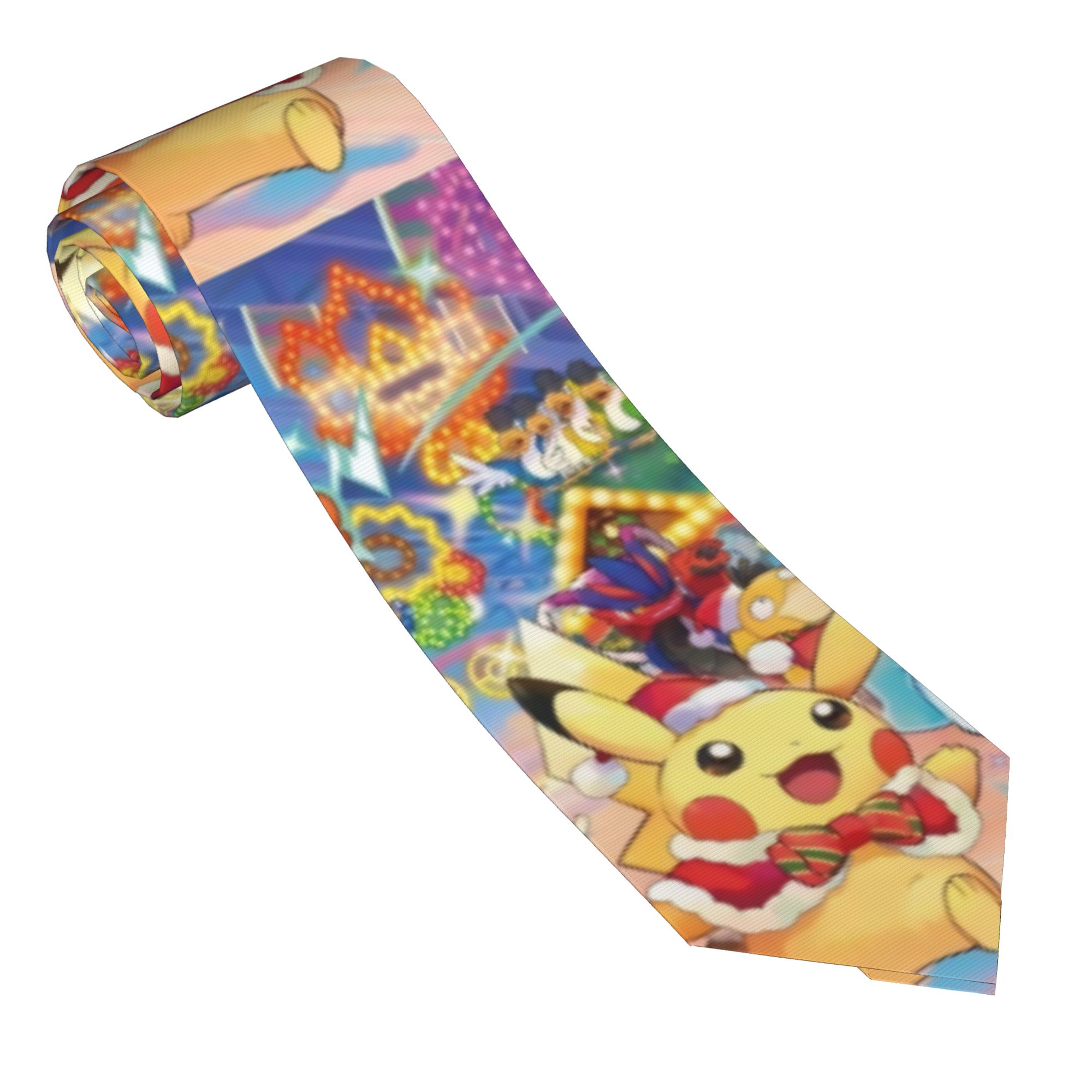 Dasi Pokemon Kartun Natal Pria - Skinny Tie Men ulasan dan harga