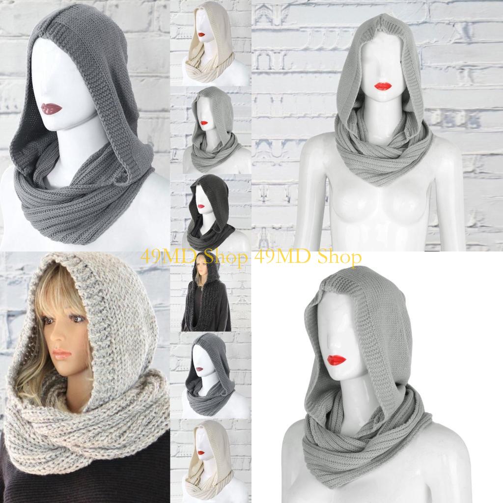 49MD Rajutan Pulover untuk Sya - Infinity Scarf Knit ulasan dan harga