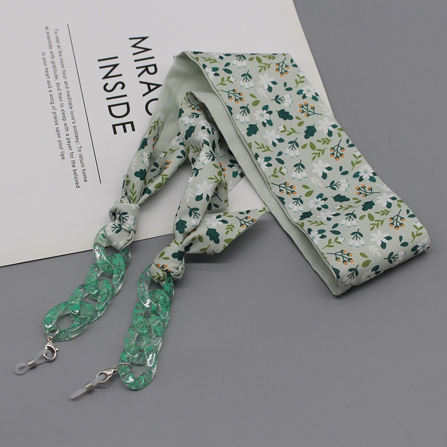 Bohemia syal sutra cetak kacam - Silk Neck Scarf ulasan dan harga