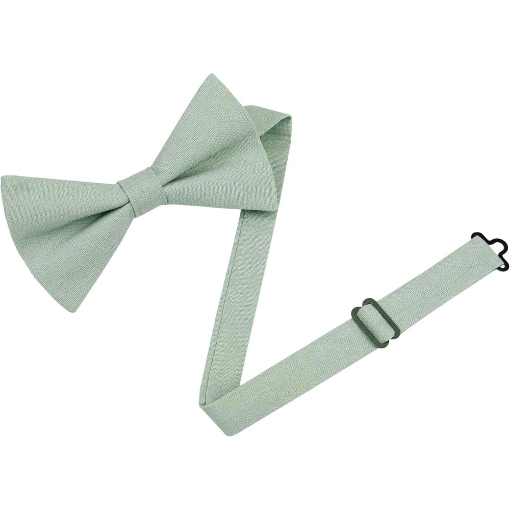 Dasi Kupu-kupu Linen Katun - D - Bow Tie Pre Tied ulasan dan harga