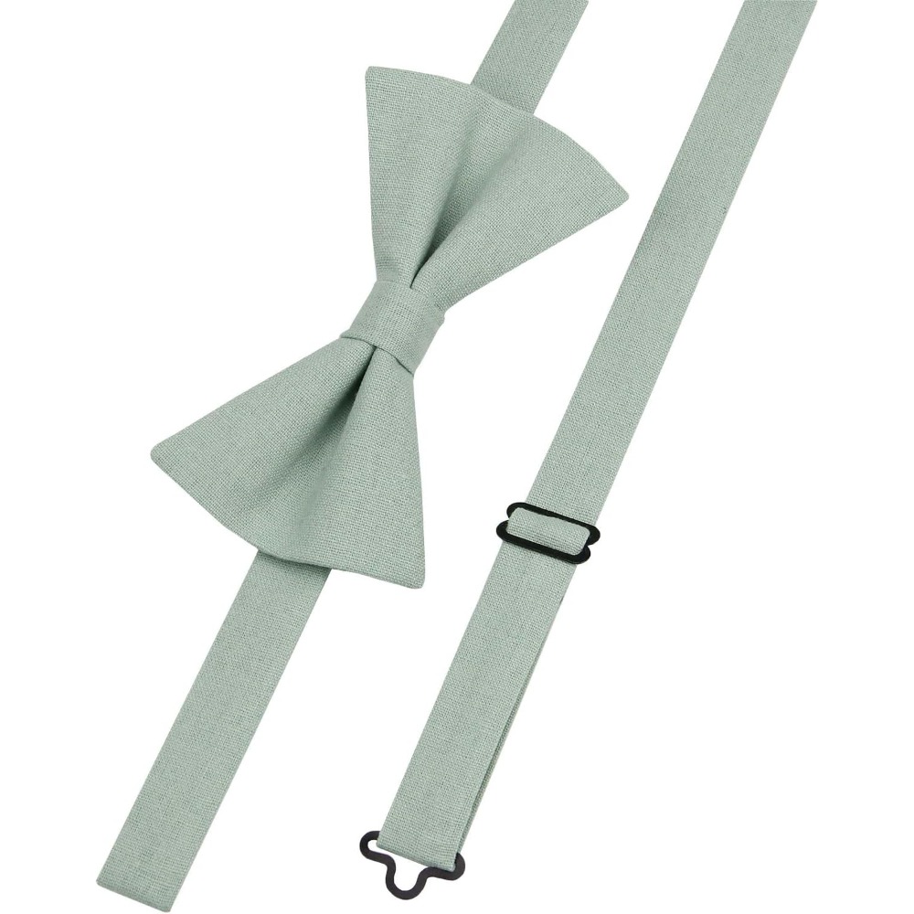 Dasi Kupu-kupu Linen Katun - D - Bow Tie Pre Tied ulasan dan harga