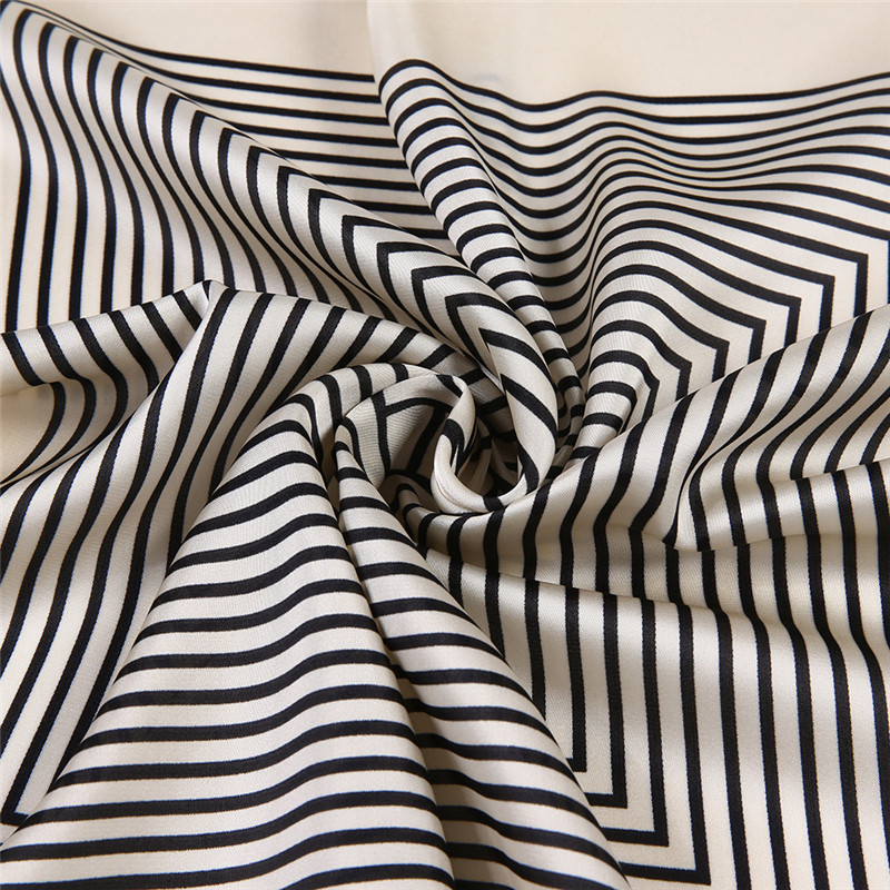 Fringe bingkai persegi syal ba - Silk Tie Striped ulasan dan harga