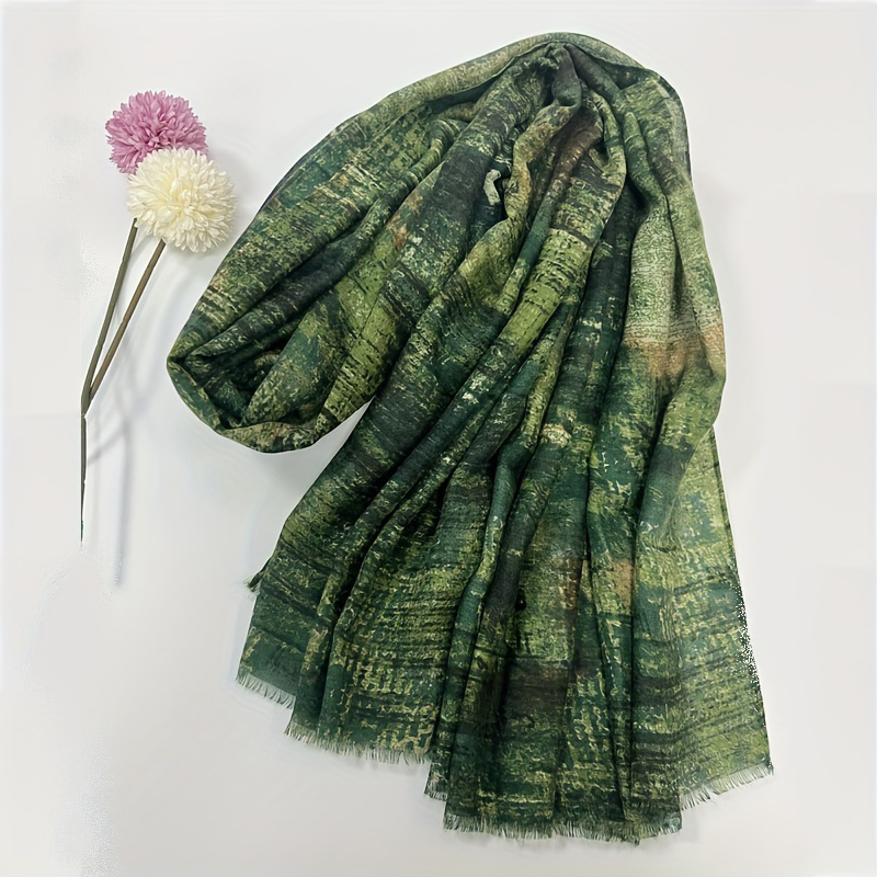 Syal merek mewah syal katun Re - Pashmina Wrap Large ulasan dan harga
