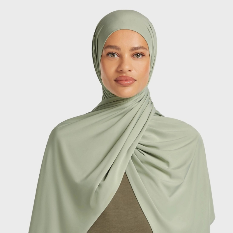 Jilbab Cair Premium D9, Kerudu - Bandana Cotton ulasan dan harga