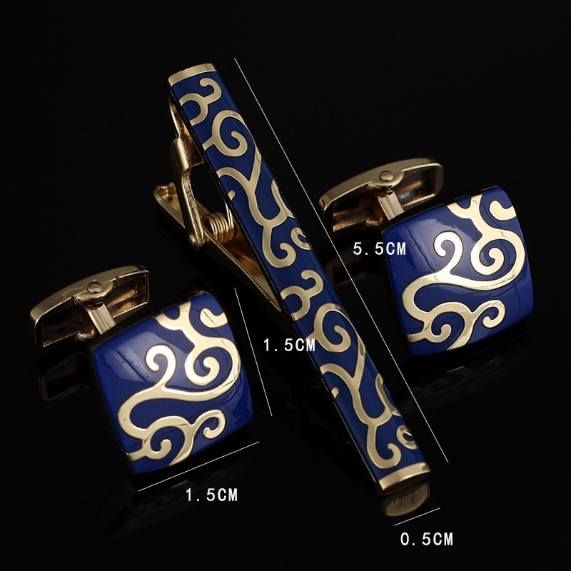 Dasi Pria Klip Manset Set Keme - Tie Bar Set Gift ulasan dan harga