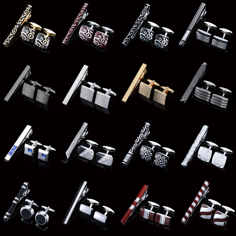 Kualitas Tinggi Manset atau Kl - Tie Bar Set Gift ulasan dan harga