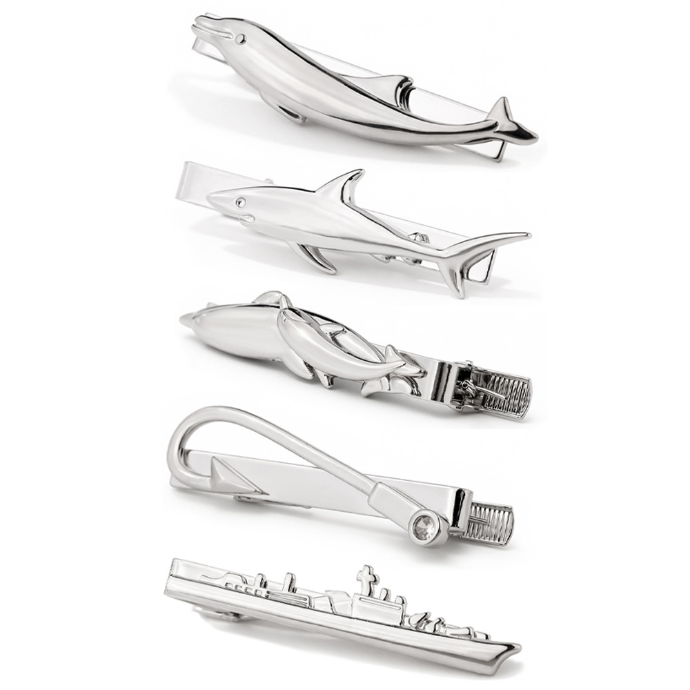 Penjepit Dasi Hewan Laut Kreat - Tie Clip Silver ulasan dan harga