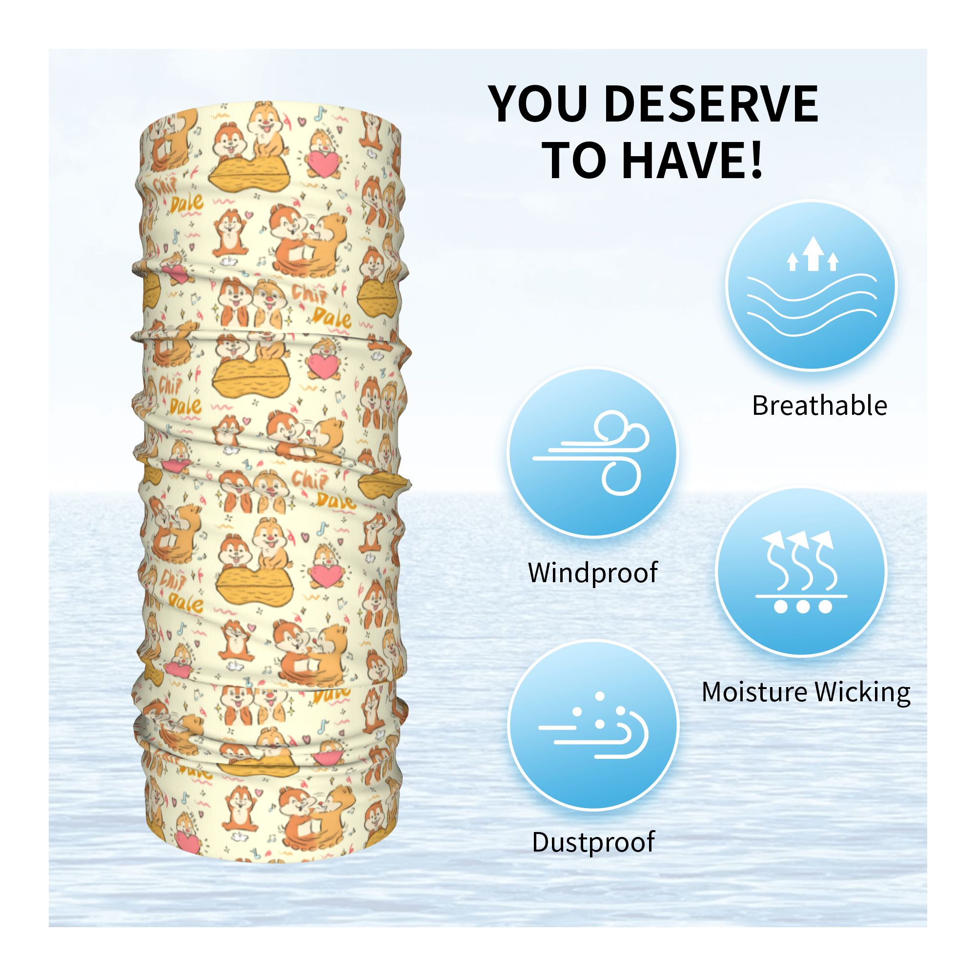 Bandana Leher C-Chip Dan D-Dal - Neck Warmer Tube ulasan dan harga