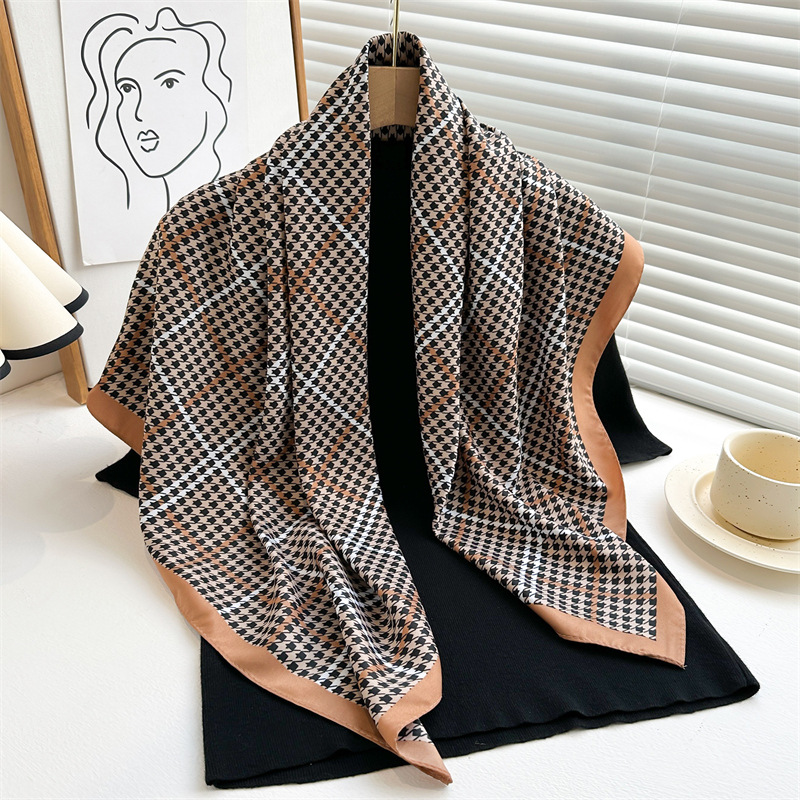 Syal persegi sutra twill motif - Silk Tie Striped ulasan dan harga