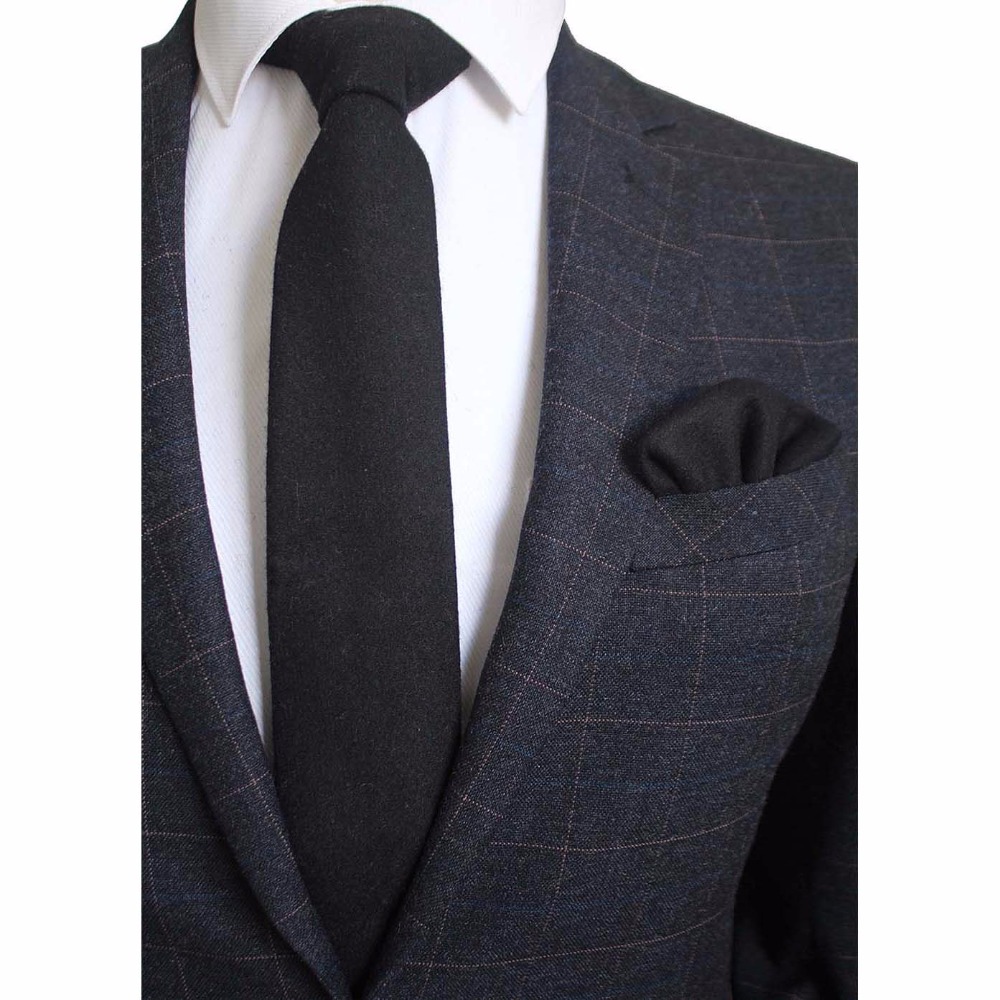 Ricnais 8 Cm Wol Dasi Padat Pl - Handkerchief Cotton Men ulasan dan harga