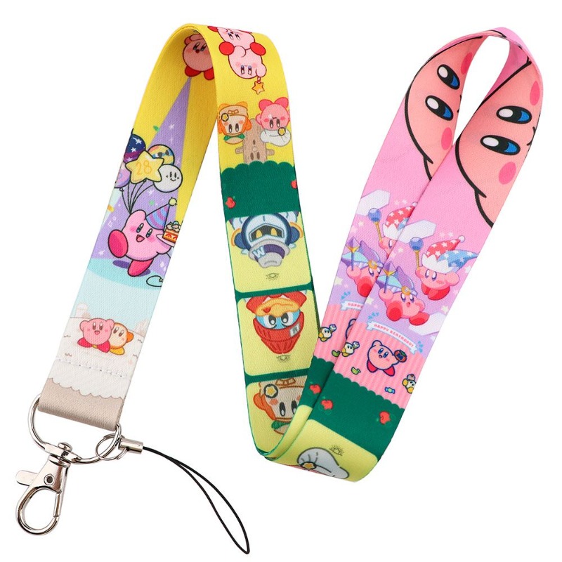 Tali Leher Kirby Lucu dan Cant - Lanyard Badge Holder ulasan dan harga