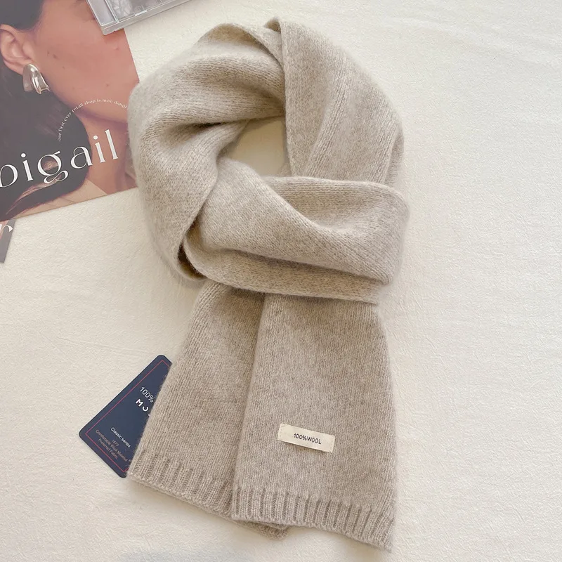 Syal wol 100% pria wanita, Sel - Muffler Men Wool ulasan dan harga