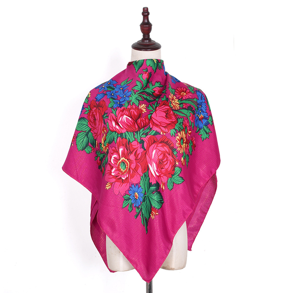 110*110cm emas kawat keperakan - Bandana Cotton ulasan dan harga