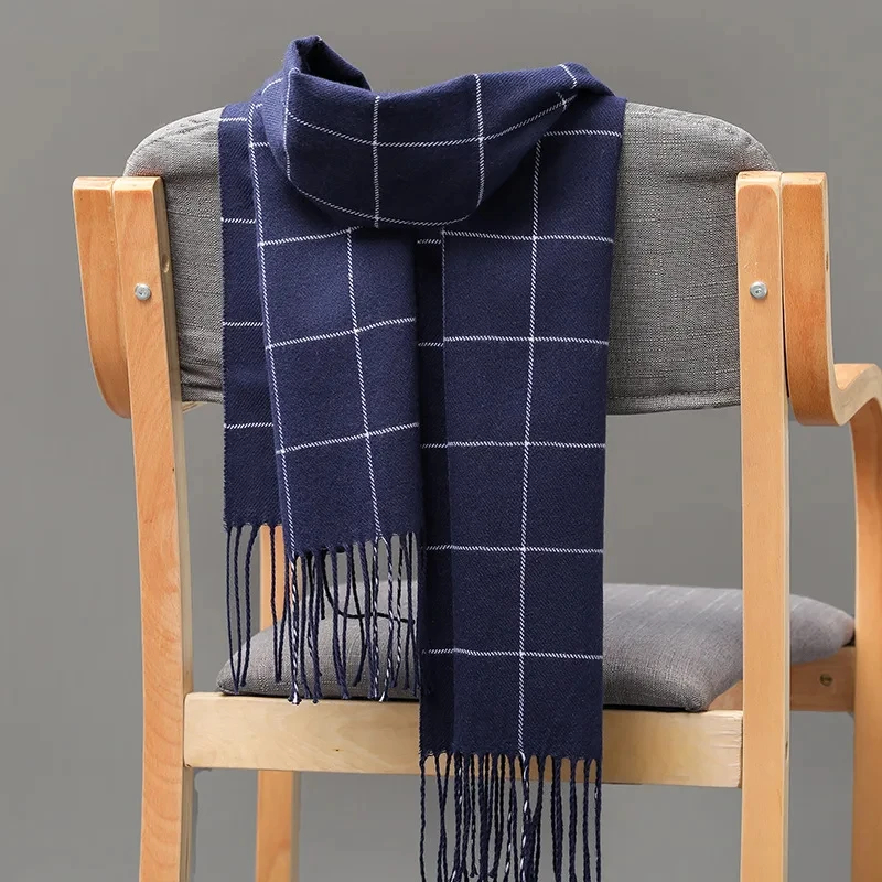 Syal pria musim dingin baru 20 - Muffler Men Wool ulasan dan harga