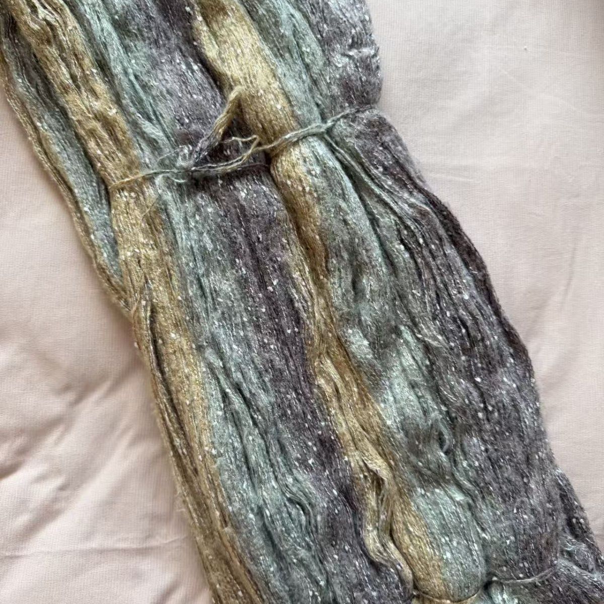 500g Benang Mohair Berwarna Gr - Woven Scarf Blanket ulasan dan harga
